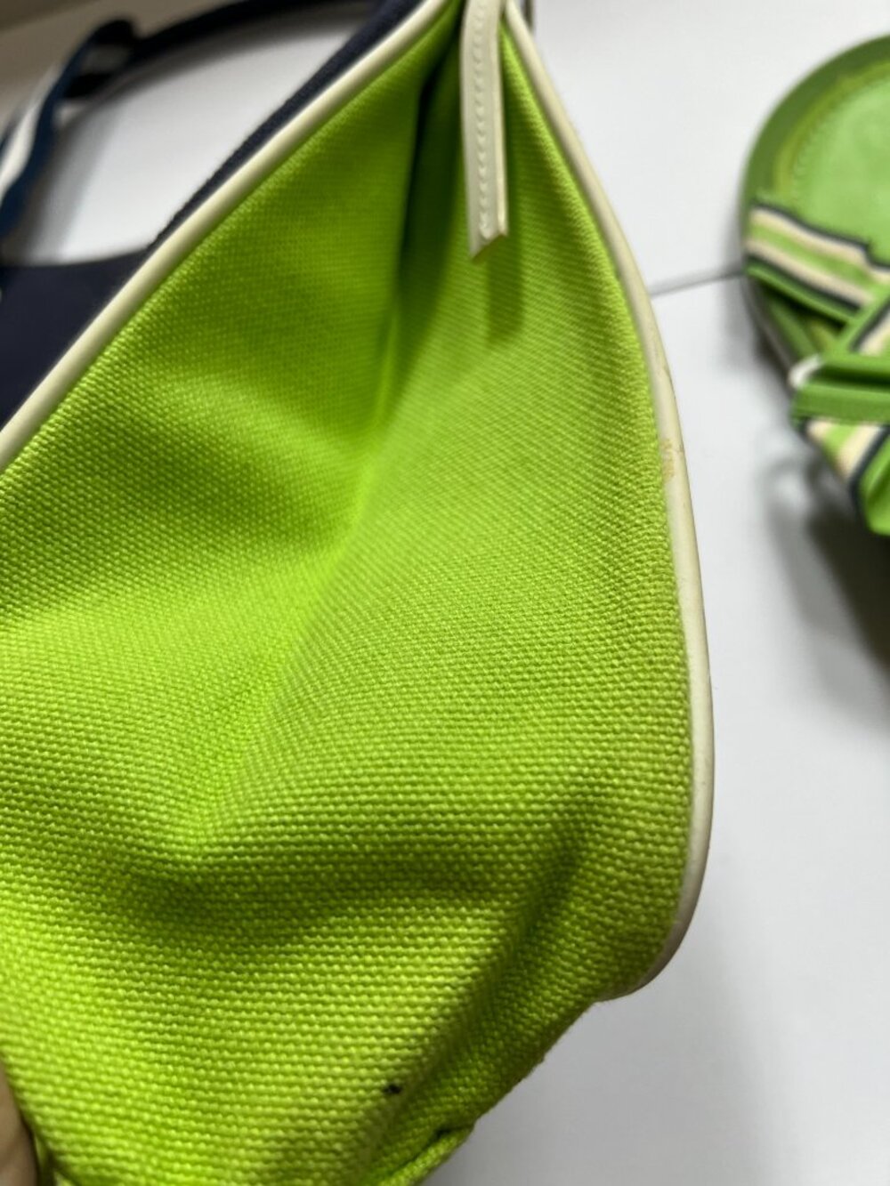 Nautica Blue and Green Tote with Keds Blue and Green Sandals W 81/2 - Picture 7 of 12